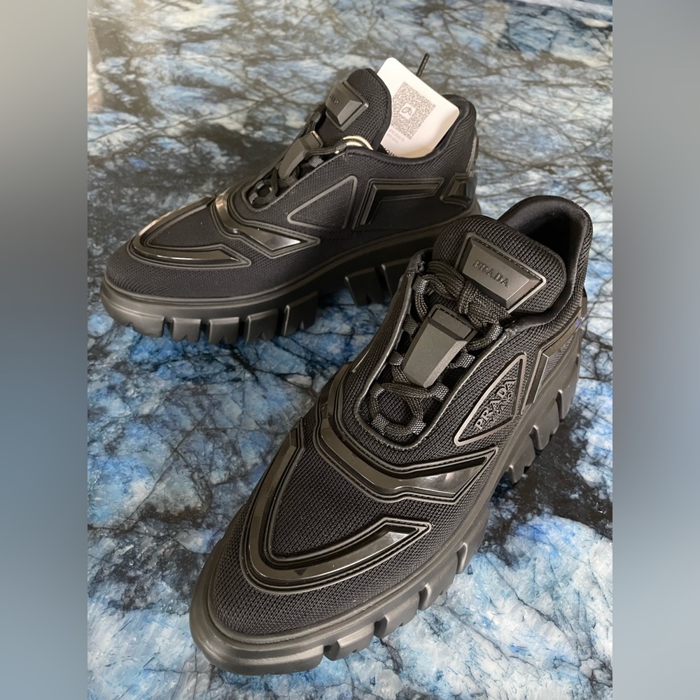 Prada Cloudbust Thunder Cloth Trainers - Picture 3 of 5